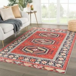 World Market Red and Yellow Medallion Lima Indoor Outdoor Rug 9 World Market Red and Yellow Medallion Lima Indoor Outdoor Rug -Outdoor Elegant Store unnamed file 1018