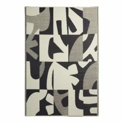 World Market Rio Black Mod Tile Reversible Indoor Outdoor Floor Mat -Outdoor Elegant Store unnamed file 1065