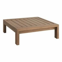World Market Segovia Eucalyptus Modular Outdoor Sectional Coffee Table