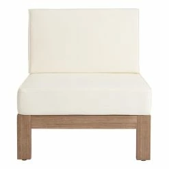 World Market Segovia Eucalyptus Modular Outdoor Sectional Armless Chair -Outdoor Elegant Store unnamed file 1115