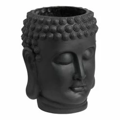 World Market CRAFT Buddha Head Outdoor Planter