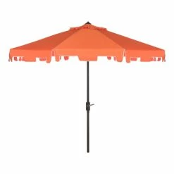 World Market Square Scalloped 9 Ft Tilting Patio Umbrella