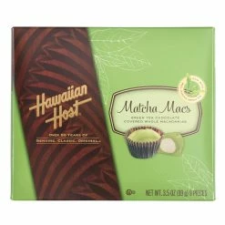 World Market Hawaiian Host White Chocolate Matcha Macs Box