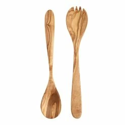 World Market Olive Wood Salad Servers 2 Piece Set