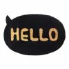 World Market Oval Black Hello Coir Doormat -Outdoor Elegant Store unnamed file 1207