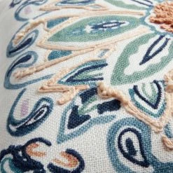 Cost Plus World Market Amalfi Medallion Ivory and Blue Indoor Outdoor Throw Pillow 7 Cost Plus World Market Amalfi Medallion Ivory and Blue Indoor Outdoor Throw Pillow -Outdoor Elegant Store unnamed file 1211