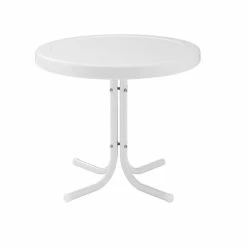 World Market Durresi Metal Mid Century Outdoor Accent Table