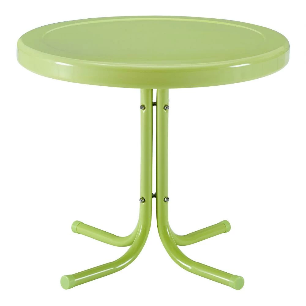 World Market Durresi Metal Mid Century Outdoor Accent Table 6 World Market Durresi Metal Mid Century Outdoor Accent Table - Image 4