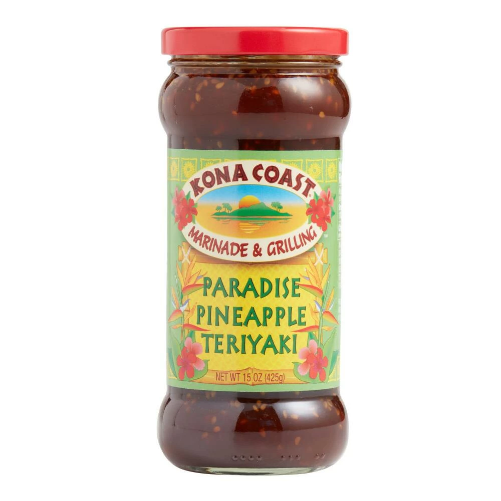 World Market Kona Coast Paradise Pineapple Teriyaki Sauce 3 World Market Kona Coast Paradise Pineapple Teriyaki Sauce