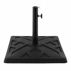 World Market Square Black Geometric Patio Umbrella Stand 9 World Market Square Black Geometric Patio Umbrella Stand -Outdoor Elegant Store unnamed file 1277