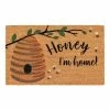 World Market Honey Beehive Coir Doormat -Outdoor Elegant Store unnamed file 1295