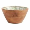 World Market Small Green Eucalyptus Enamel Wood Bowl -Outdoor Elegant Store unnamed file 1297