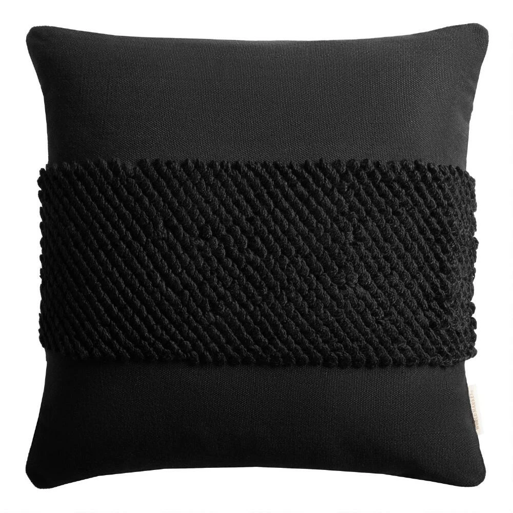 World Market Woven Loop Indoor Outdoor Throw Pillow 8 World Market Woven Loop Indoor Outdoor Throw Pillow - Image 6