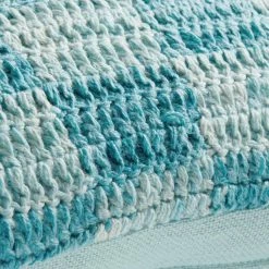 World Market Aqua Crocheted Check Indoor Outdoor Lumbar Pillow 7 World Market Aqua Crocheted Check Indoor Outdoor Lumbar Pillow -Outdoor Elegant Store unnamed file 1309
