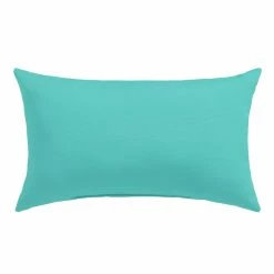 World Market Sunbrella Aruba Canvas Outdoor Lumbar Pillow