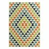 World Market Multicolor Diamonds Low Profile Indoor Outdoor Rug -Outdoor Elegant Store unnamed file 1393