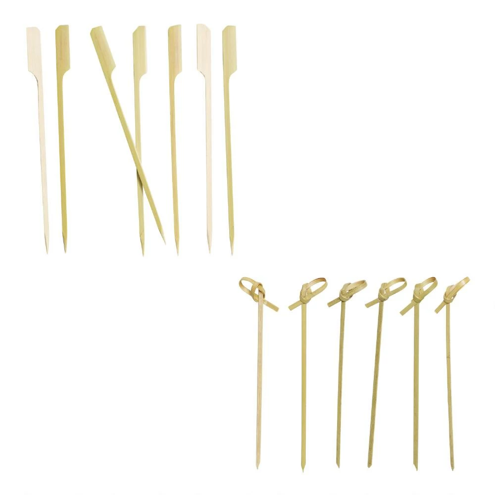World Market Bamboo Knot Picks or Skewers 3 World Market Bamboo Knot Picks or Skewers