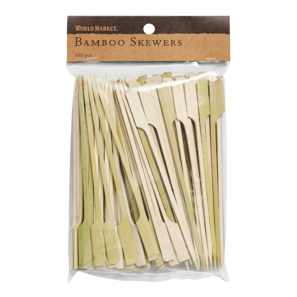 World Market Bamboo Knot Picks or Skewers 5 World Market Bamboo Knot Picks or Skewers - Image 3