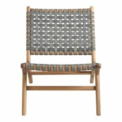 World Market Girona Gray Strap Outdoor Accent Chair Set Of 2 -Outdoor Elegant Store unnamed file 145