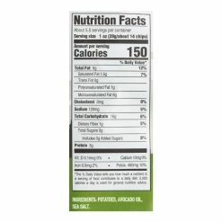 World Market Boulder Canyon Avocado Oil Sea Salt Potato Chips 5 World Market Boulder Canyon Avocado Oil Sea Salt Potato Chips -Outdoor Elegant Store unnamed file 1459
