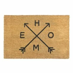 World Market Home Arrows Coir Doormat