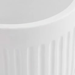 World Market Taylor White Cement Fluted Footed Outdoor Planter -Outdoor Elegant Store unnamed file 1495