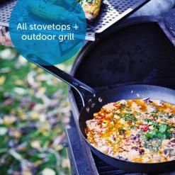 World Market BK Black Carbon Steel Skillet 10 Inch -Outdoor Elegant Store unnamed file 1549