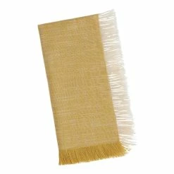 World Market Woven Cotton Napkin with Fringe Set of 4 -Outdoor Elegant Store unnamed file 1591