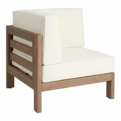 World Market Segovia Eucalyptus Modular Outdoor Sectional Corner Chair -Outdoor Elegant Store unnamed file 1603