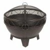 World Market Alder Rubbed Bronze Steel Old World Fire Pit -Outdoor Elegant Store unnamed file 1627