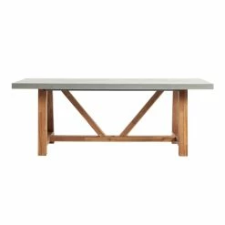 World Market Palmera Rectangular Faux Cement Outdoor Dining Table 7 World Market Palmera Rectangular Faux Cement Outdoor Dining Table -Outdoor Elegant Store unnamed file 1635