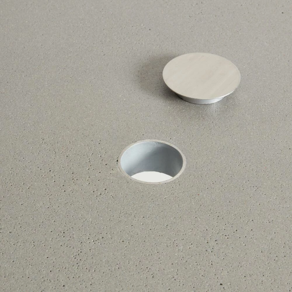 World Market Palmera Rectangular Faux Cement Outdoor Dining Table 5 World Market Palmera Rectangular Faux Cement Outdoor Dining Table - Image 3