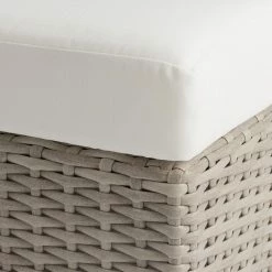 World Market Santiago Gray Wicker Modular Outdoor Sectional Ottoman -Outdoor Elegant Store unnamed file 1640