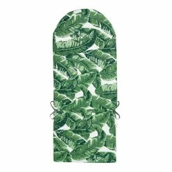 World Market Sunbrella Tropical Leaf Adirondack Chair Cushion
