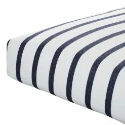 World Market Sunbrella Indigo Lido Stripe Outdoor Chaise Lounge Cushion -Outdoor Elegant Store unnamed file 1663
