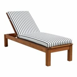 World Market Sunbrella Indigo Lido Stripe Outdoor Chaise Lounge Cushion -Outdoor Elegant Store unnamed file 1665