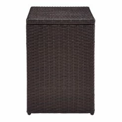 World Market Pinamar Brown All Weather Wicker Outdoor Accent Table 9 World Market Pinamar Brown All Weather Wicker Outdoor Accent Table -Outdoor Elegant Store unnamed file 1668