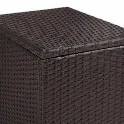 World Market Pinamar Brown All Weather Wicker Outdoor Accent Table 10 World Market Pinamar Brown All Weather Wicker Outdoor Accent Table -Outdoor Elegant Store unnamed file 1669