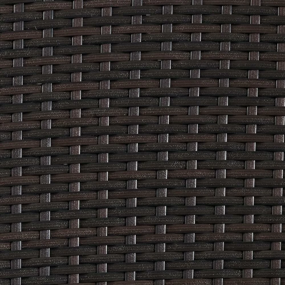 World Market Pinamar Brown All Weather Wicker Outdoor Accent Table 7 World Market Pinamar Brown All Weather Wicker Outdoor Accent Table - Image 5