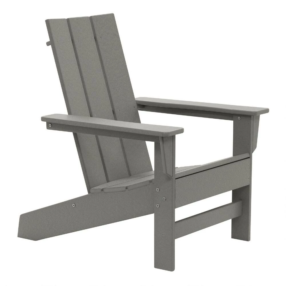 World Market DuroGreen Aria Modern Recycled Plastic Adirondack Chair 8 World Market DuroGreen Aria Modern Recycled Plastic Adirondack Chair - Image 6