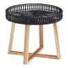 World Market Manitoba Round Black All Weather Wicker Outdoor Accent Table 1 World Market Manitoba Round Black All Weather Wicker Outdoor Accent Table -Outdoor Elegant Store unnamed file 1726