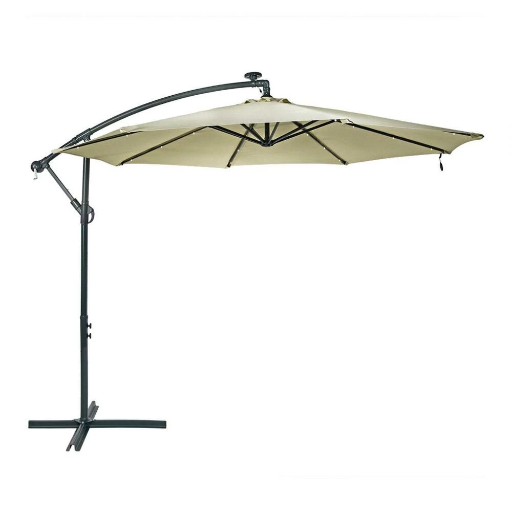 World Market Cantilever Patio Umbrella with Solar LED Lights 8 World Market Cantilever Patio Umbrella with Solar LED Lights - Image 6