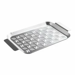 World Market Small Stainless Steel Grilling Grid