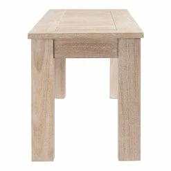 World Market Whitewash Eucalyptus Sevilla Outdoor Dining Bench -Outdoor Elegant Store unnamed file 1778