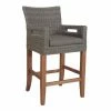 World Market Kimo Gray All Weather Wicker Outdoor Counter Stool Set of 2 -Outdoor Elegant Store unnamed file 1835