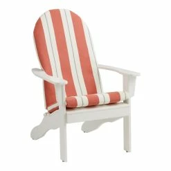World Market Sunbrella Persimmon Stripe Adirondack Chair Cushion -Outdoor Elegant Store unnamed file 1841