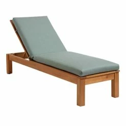 World Market Sunbrella Spa Green Canvas Outdoor Chaise Lounge Cushion -Outdoor Elegant Store unnamed file 1863