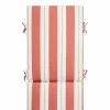 World Market Sunbrella Persimmon Stripe Outdoor Chaise Lounge Cushion -Outdoor Elegant Store unnamed file 1890