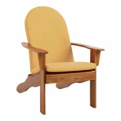 World Market Sunbrella Buttercup Canvas Adirondack Chair Cushion -Outdoor Elegant Store unnamed file 1897