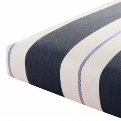 World Market Sunbrella Navy Stripe Outdoor Chaise Lounge Cushion -Outdoor Elegant Store unnamed file 1899